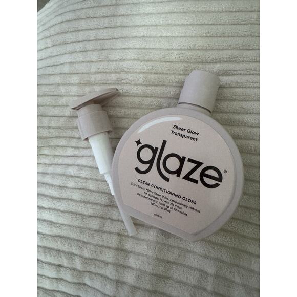 6 for $20 glaze CLEAR CONDITIONING GLOSS Sheer Glow Transparent 6.4 Fl. Oz - Picture 2 of 4